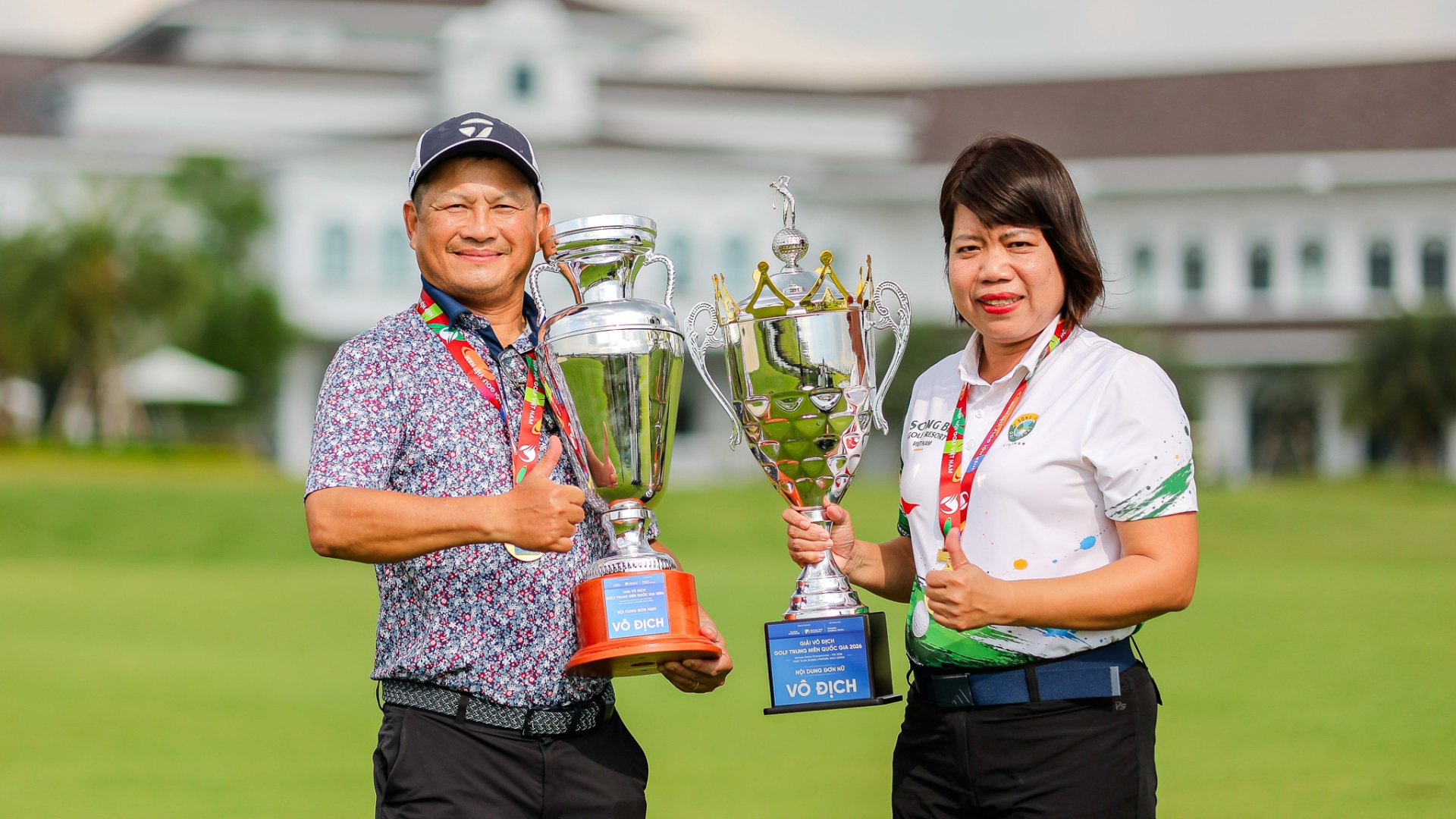 Hoàng Ngọc Quý & Ngô Thị An Trinh thành công bảo vệ chức vô địch Vietnam Senior Championship 2026
