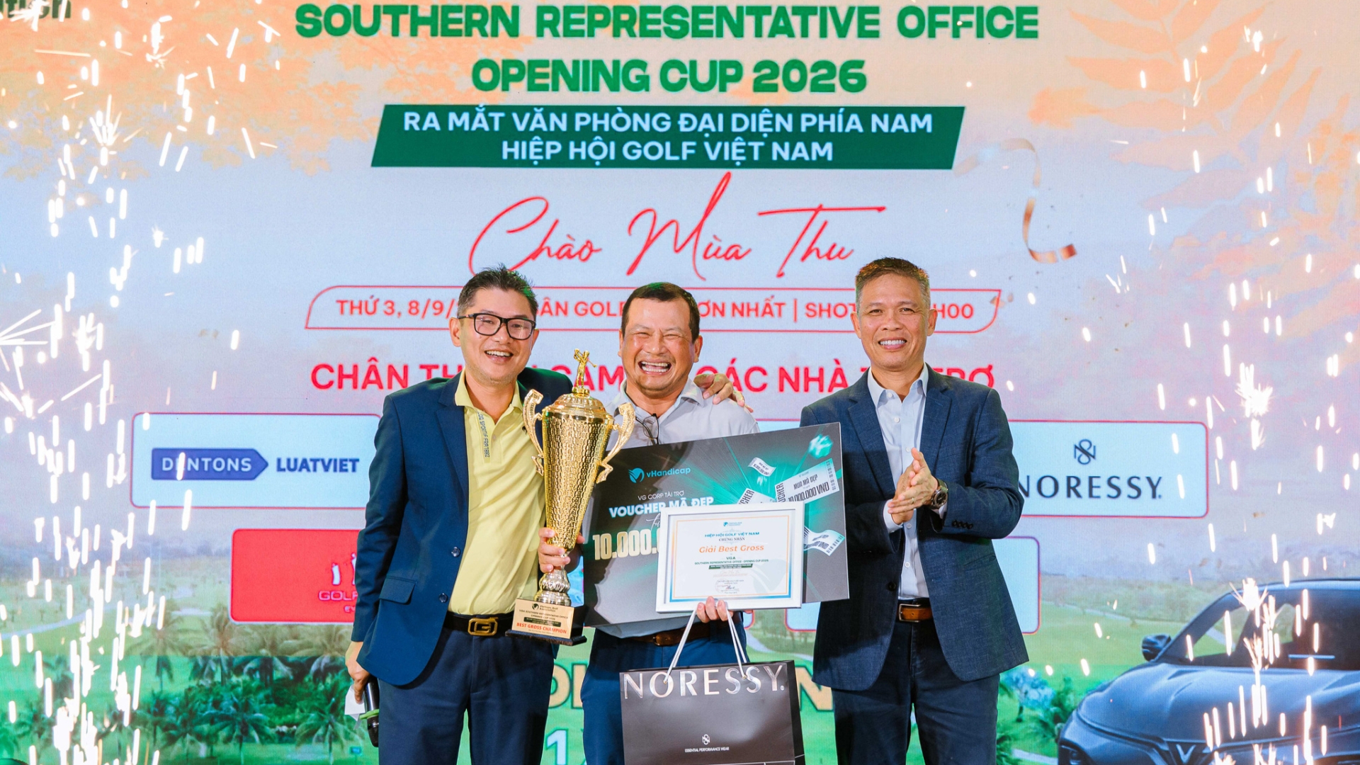 GIẢI GOLF RA MẮT VĂN PHÒNG ĐẠI DIỆN PHÍA NAM HIỆP HỘI GOLF VIỆT NAM: GẦN 120 GOLFER HỘI TỤ, LAN TỎA TINH THẦN KẾT NỐI