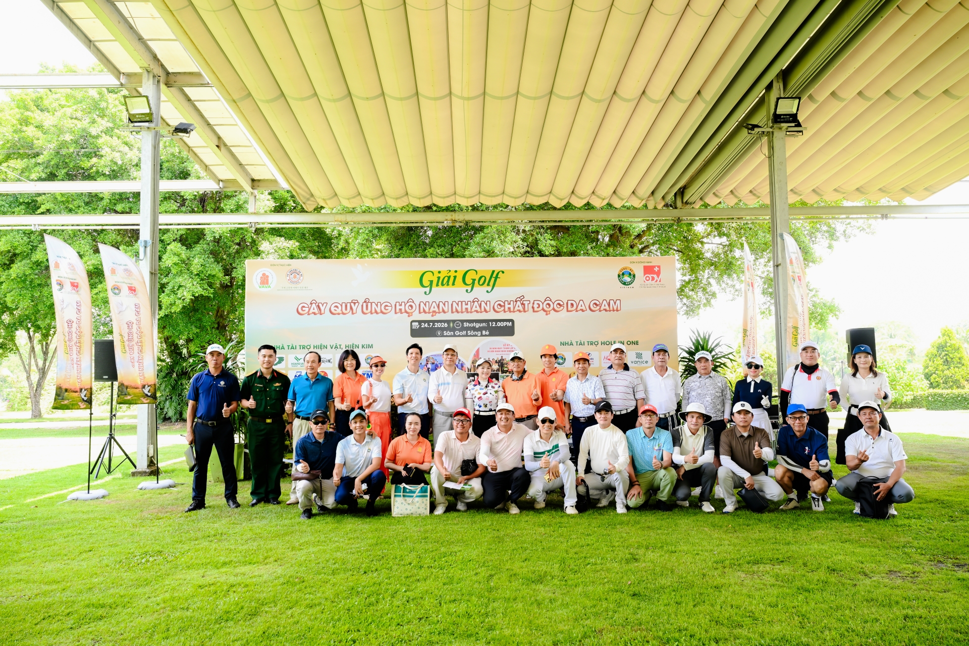 GIẢI GOLF GÂY QUỸ ỦNG HỘ NẠN NHÂN CHẤT ĐỘC DA CAM/DIOXIN TP.HCM 2026 LAN TỎA TINH THẦN NHÂN ÁI, GÂY QUỸ GẦN 750 TRIỆU ĐỒNG