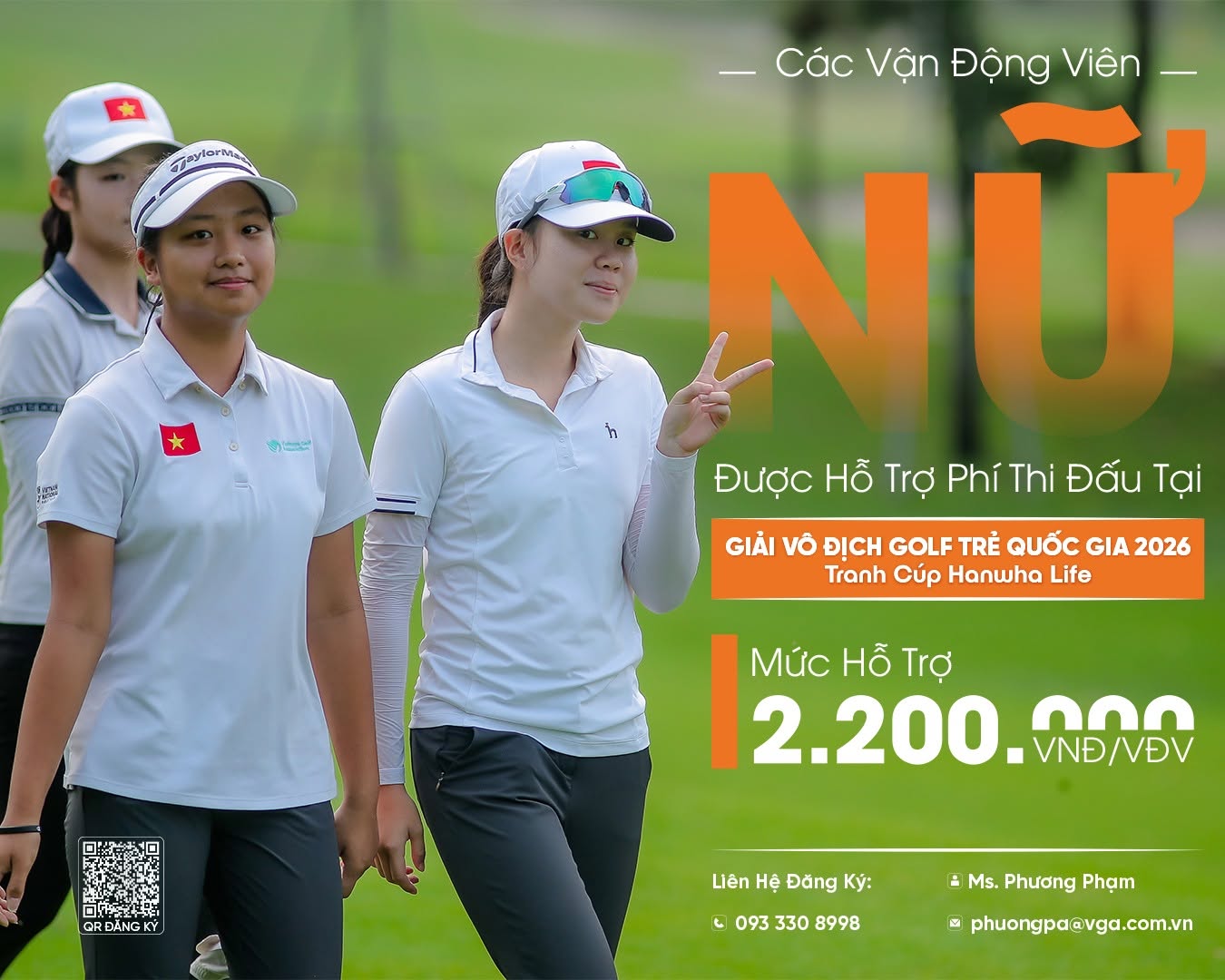 SẴN SÀNG KHỞI TRANH GIẢI VÔ ĐỊCH GOLF TRẺ QUỐC GIA 2026 - TRANH CÚP HANWHA LIFE