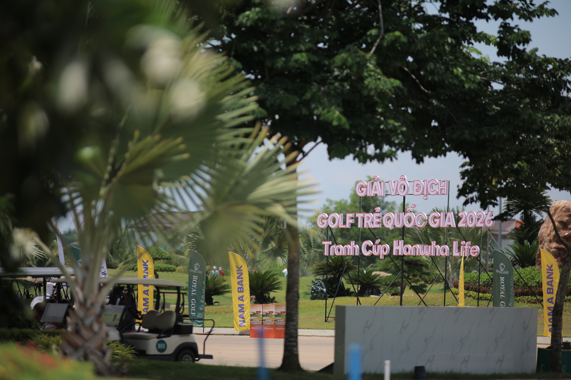 BẢO PHÁT, TRỌNG HOÀNG CÙNG CHIA SẺ NGÔI ĐẦU BẢNG NAM; KHƯƠNG DI, GIA HÂN ĐỒNG DẪN ĐẦU BẢNG NỮ SAU VÒNG 1 GIẢI VÔ ĐỊCH GOLF TRẺ QUỐC GIA 2026 - TRANH CÚP HANWHA LIFE