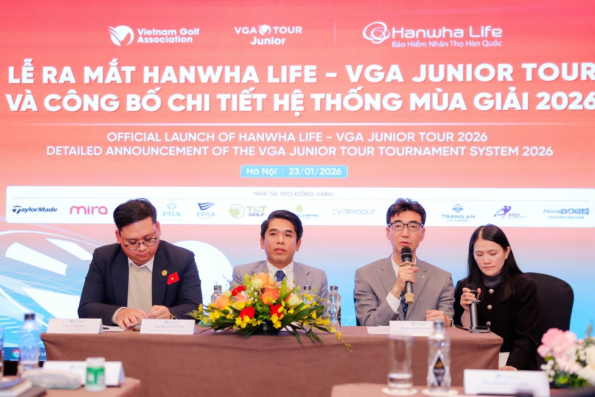 Hanwha Life Việt Nam: Từ tài trợ hệ thống giải đến đầu tư dài hạn cho tài năng golf trẻ