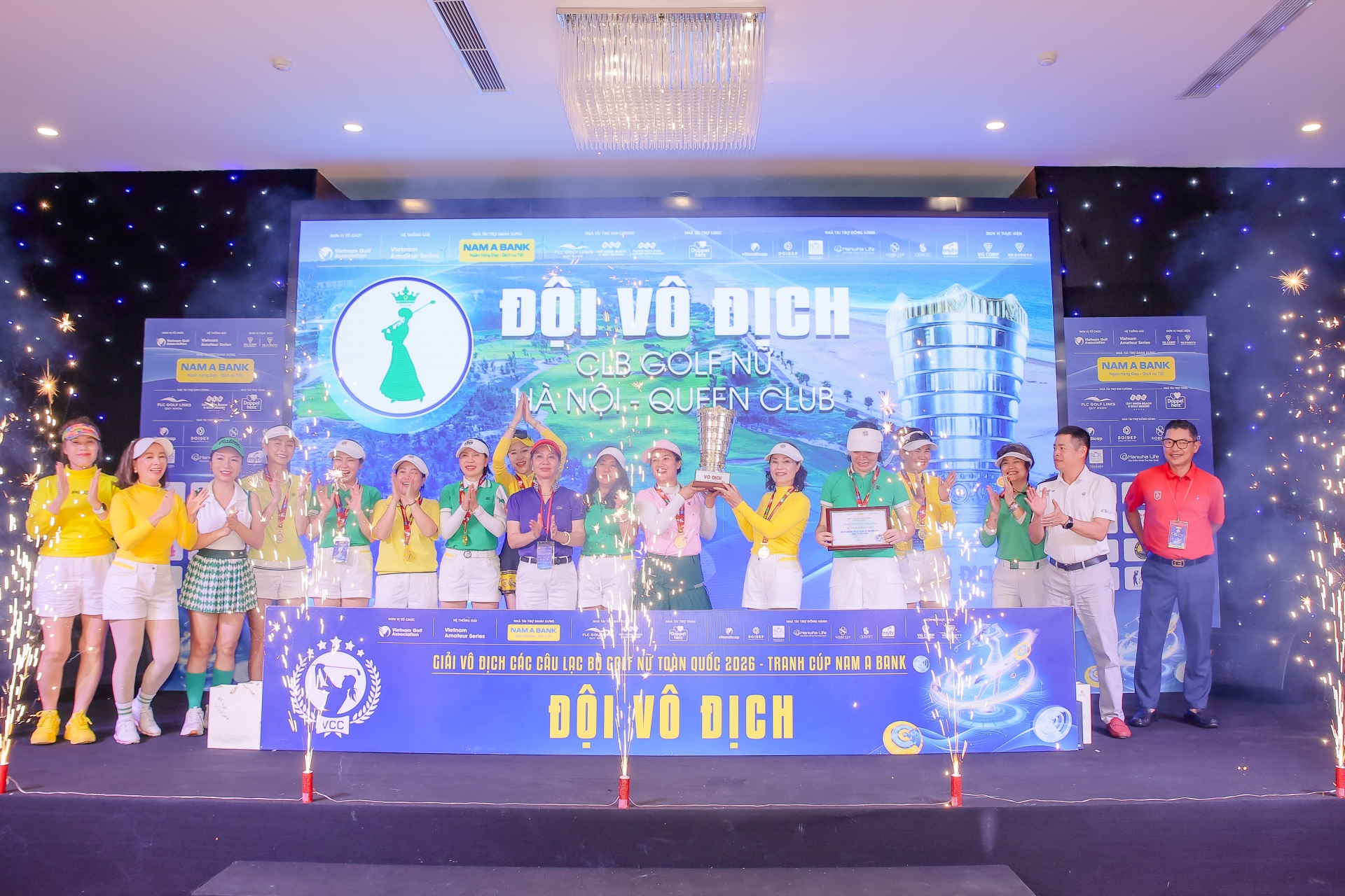 CÂU LẠC BỘ GOLF NỮ HÀ NỘI - QUEEN CLUB VÔ ĐỊCH GIẢI VÔ ĐỊCH CÁC CÂU LẠC BỘ GOLF NỮ TOÀN QUỐC 2026