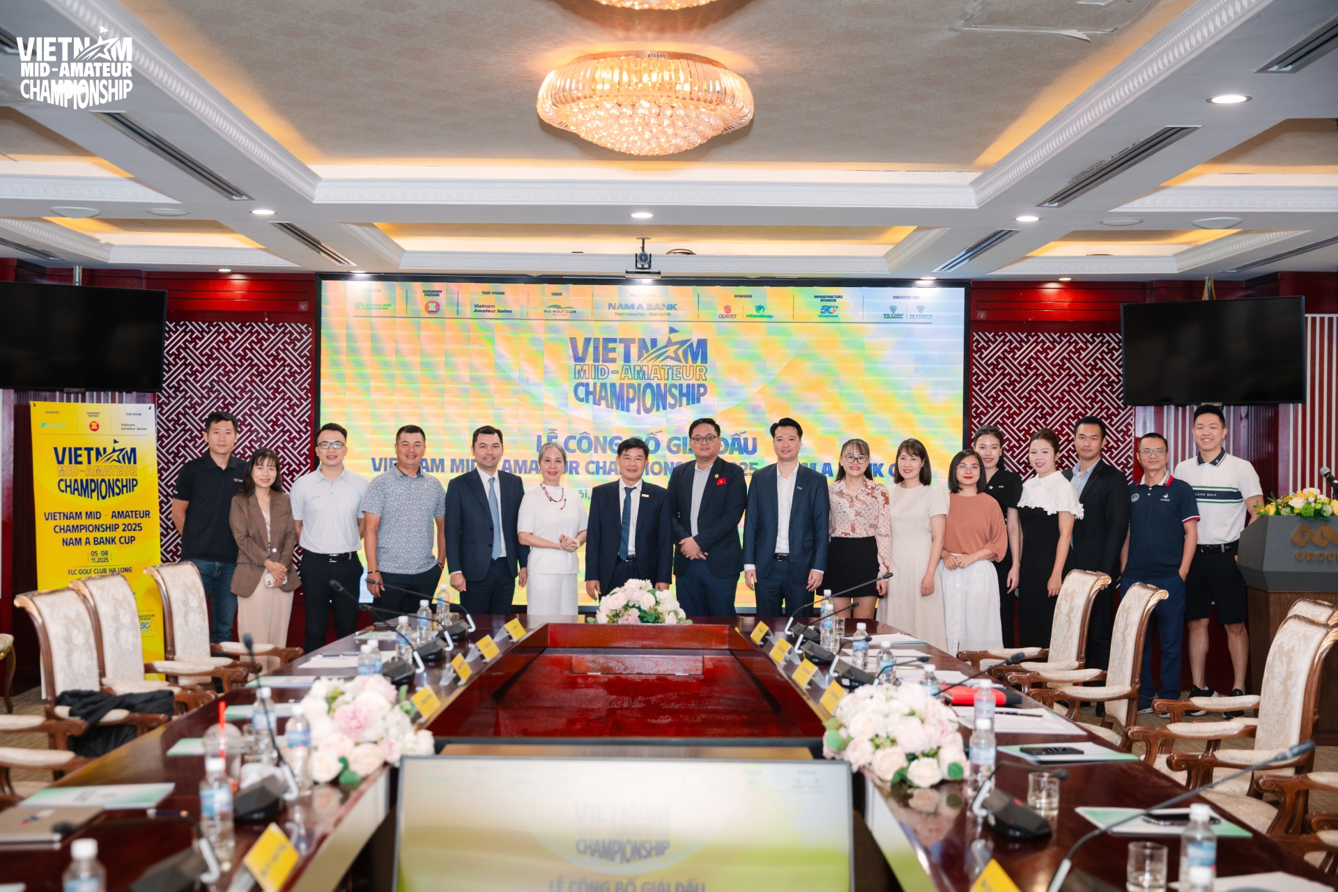 LỄ CÔNG BỐ VIETNAM MID - AMATEUR CHAMPIONSHIP 2025  NAM A BANK CUP