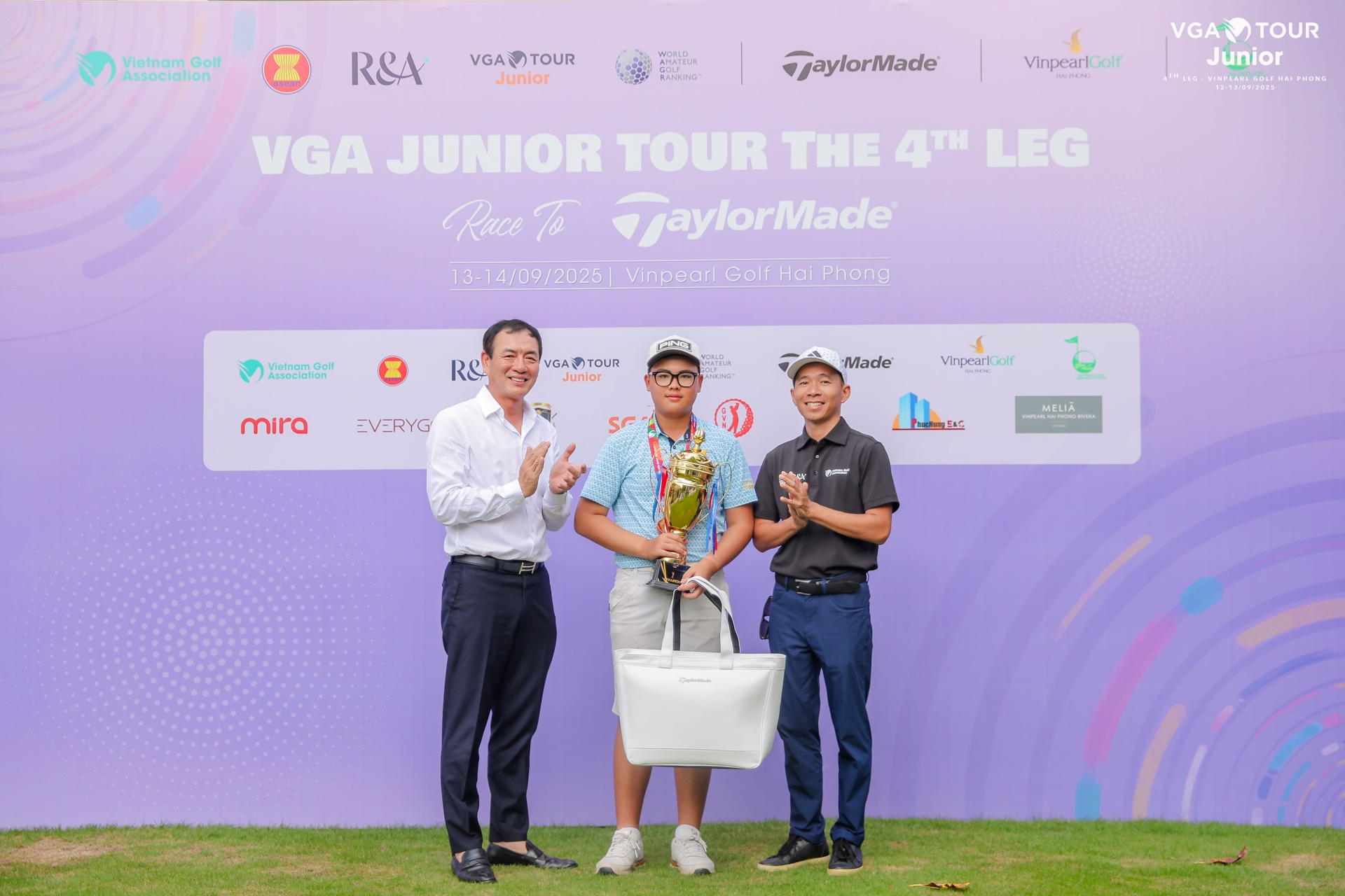 NGUYỄN QUANG ĐẠI XUẤT SẮC VÔ ĐỊCH CHẶNG 4 VGA JUNIOR TOUR 2025