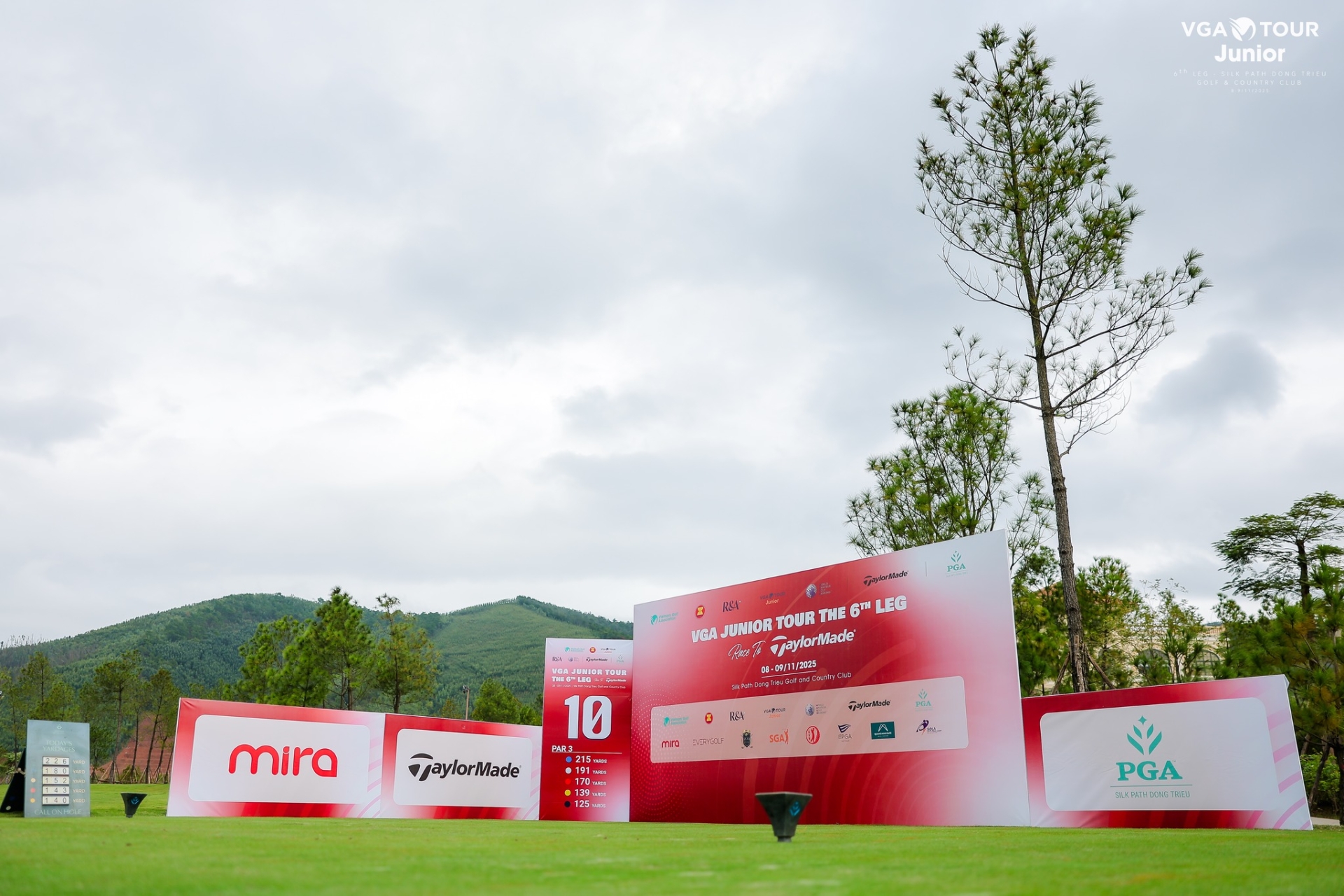 NGUYỄN BẢO PHÁT DẪN ĐẦU SAU 36 HỐ TẠI CHẶNG 6  VGA JUNIOR TOUR 2025 RACE TO TAYLORMADE