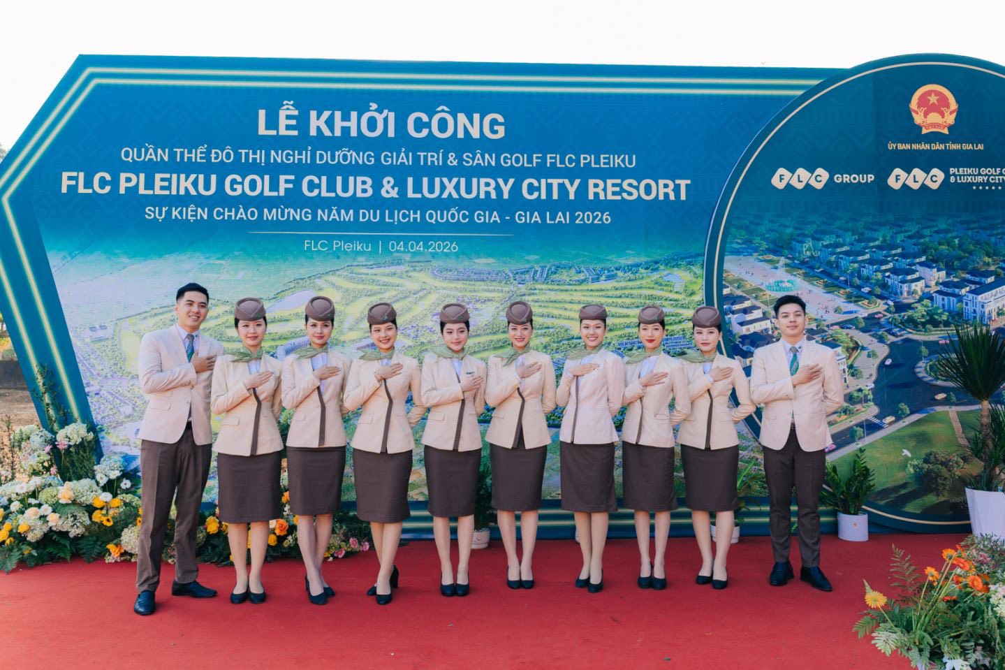 TẬP ĐOÀN FLC KHỞI CÔNG DỰ ÁN SÂN GOLF, KHU NGHỈ DƯỠNG QUY MÔ HƠN 8000 TỶ ĐỒNG - FLC PLEIKU GOLF CLUB & LUXURY CITY RESORT DẤU MỐC QUAN TRỌNG TRONG CHIẾN LƯỢC PHÁT TRIỂN DU LỊCH TỈNH GIA LAI