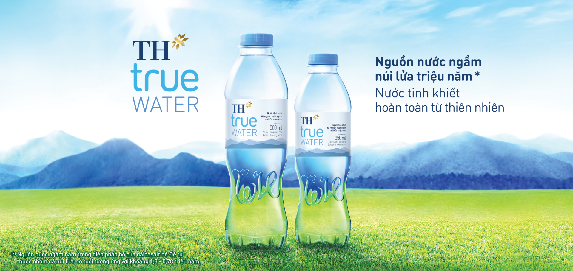 TH true WATER – Nguồn nước ngầm núi lửa triệu năm đồng hành cùng Emerald Cup 2025