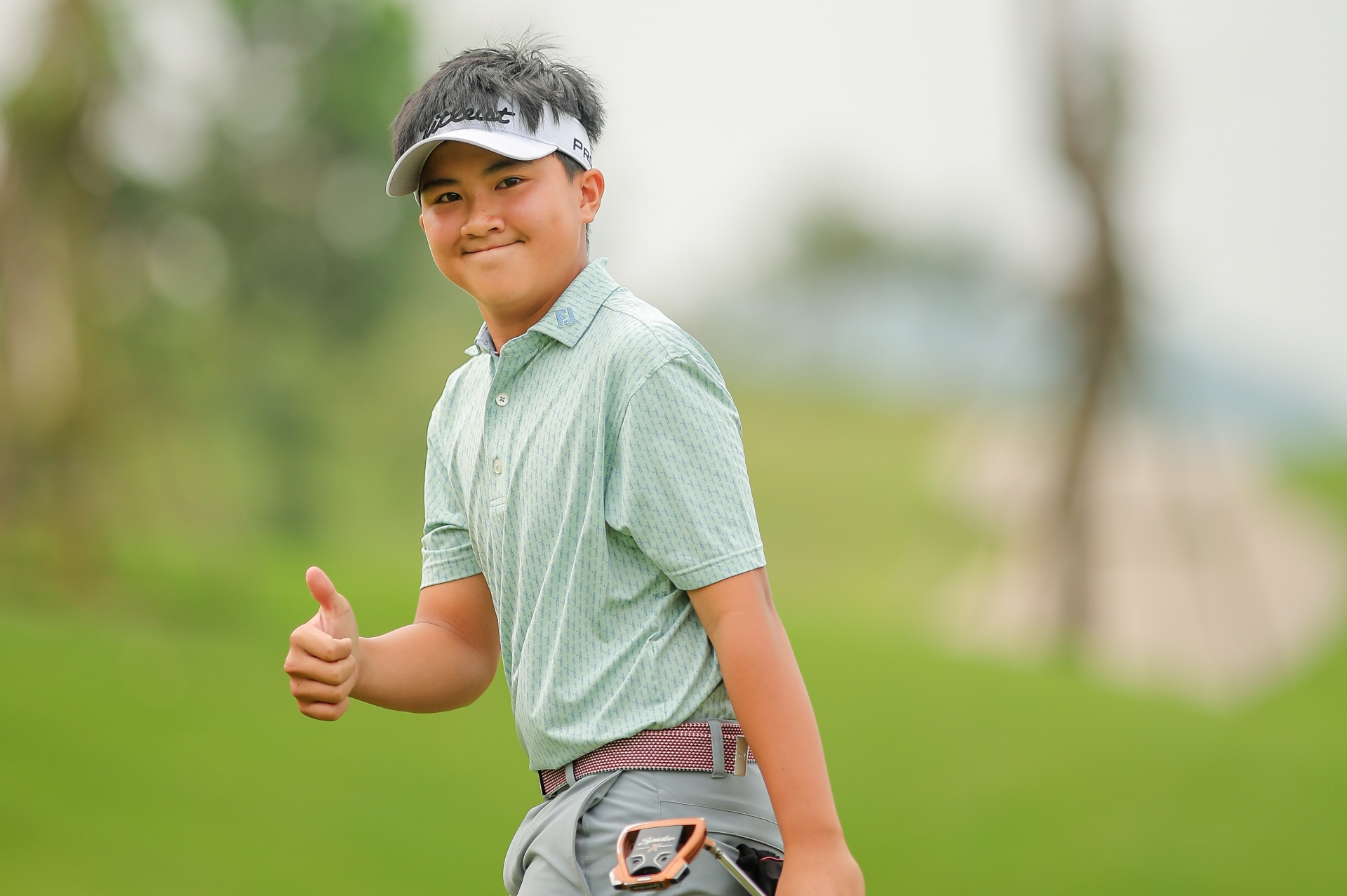 NGUYỄN BẢO PHÁT CÙNG PHẠM THẾ NAM TẠO NÊN CUỘC ĐUA HẤP DẪN TRONG NGÀY MỞ MÀN HANWHA LIFE - VGA JUNIOR TOUR THE 1ST LEG