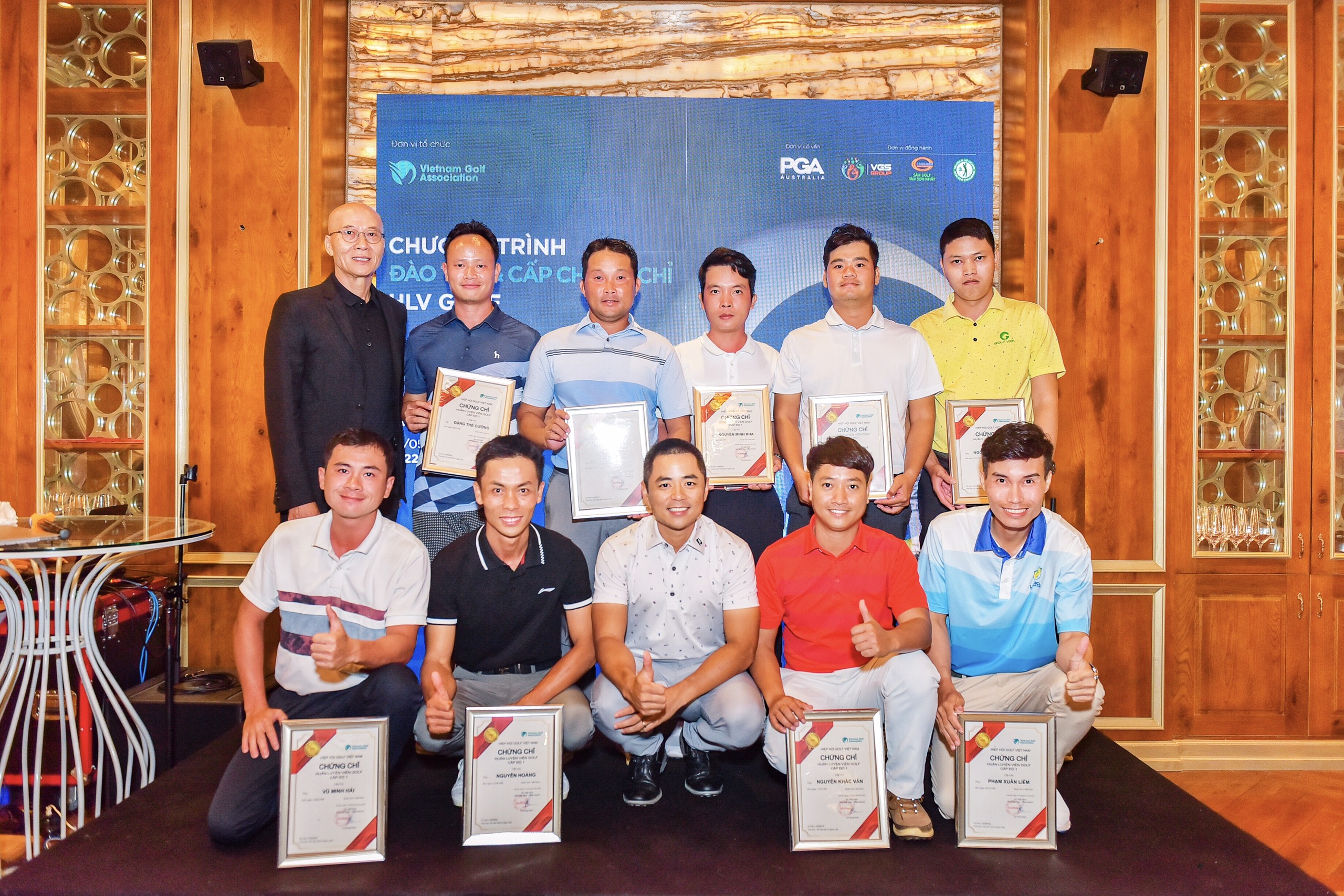 Bế giảng lớp học Huấn luyện viên cấp độ 1 khóa 4