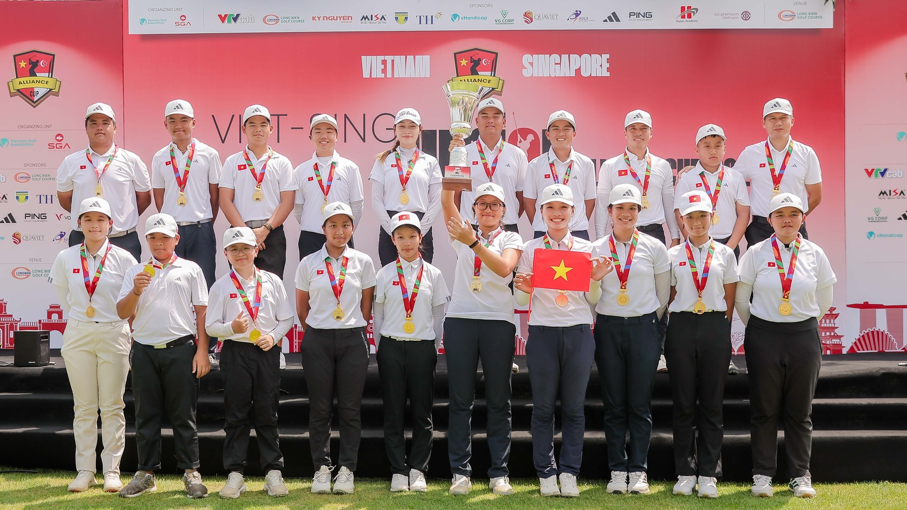 TUYỂN TRẺ VIỆT NAM VÔ ĐỊCH TRONG MÙA GIẢI ĐẦU TIÊN CỦA VIET - SING JUNIOR ALLIANCE CUP 2026