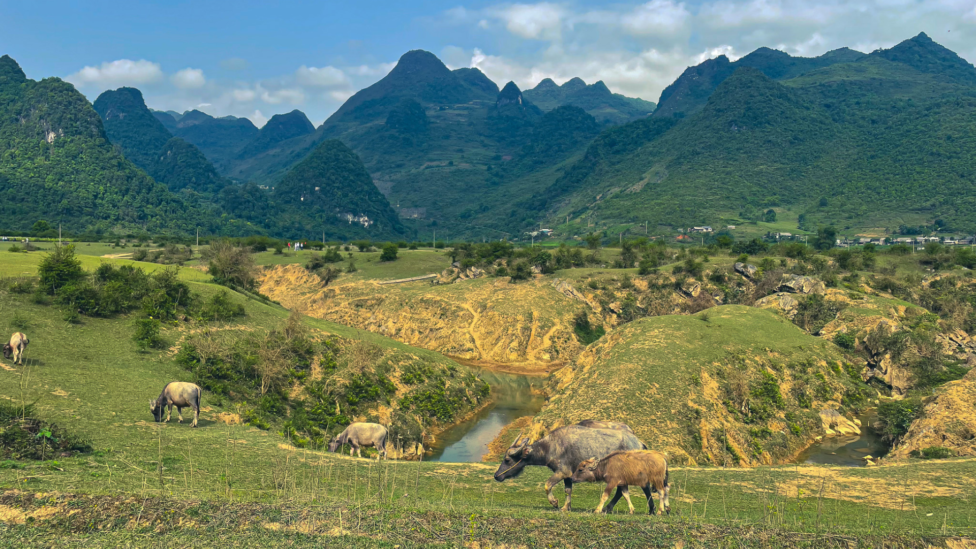 BÃI TÌNH - SÂN GOLF TỰ NHIÊN ĐỘC ĐÁO CÓ 1-0-2 GIỮA NON NƯỚC CAO BẰNG