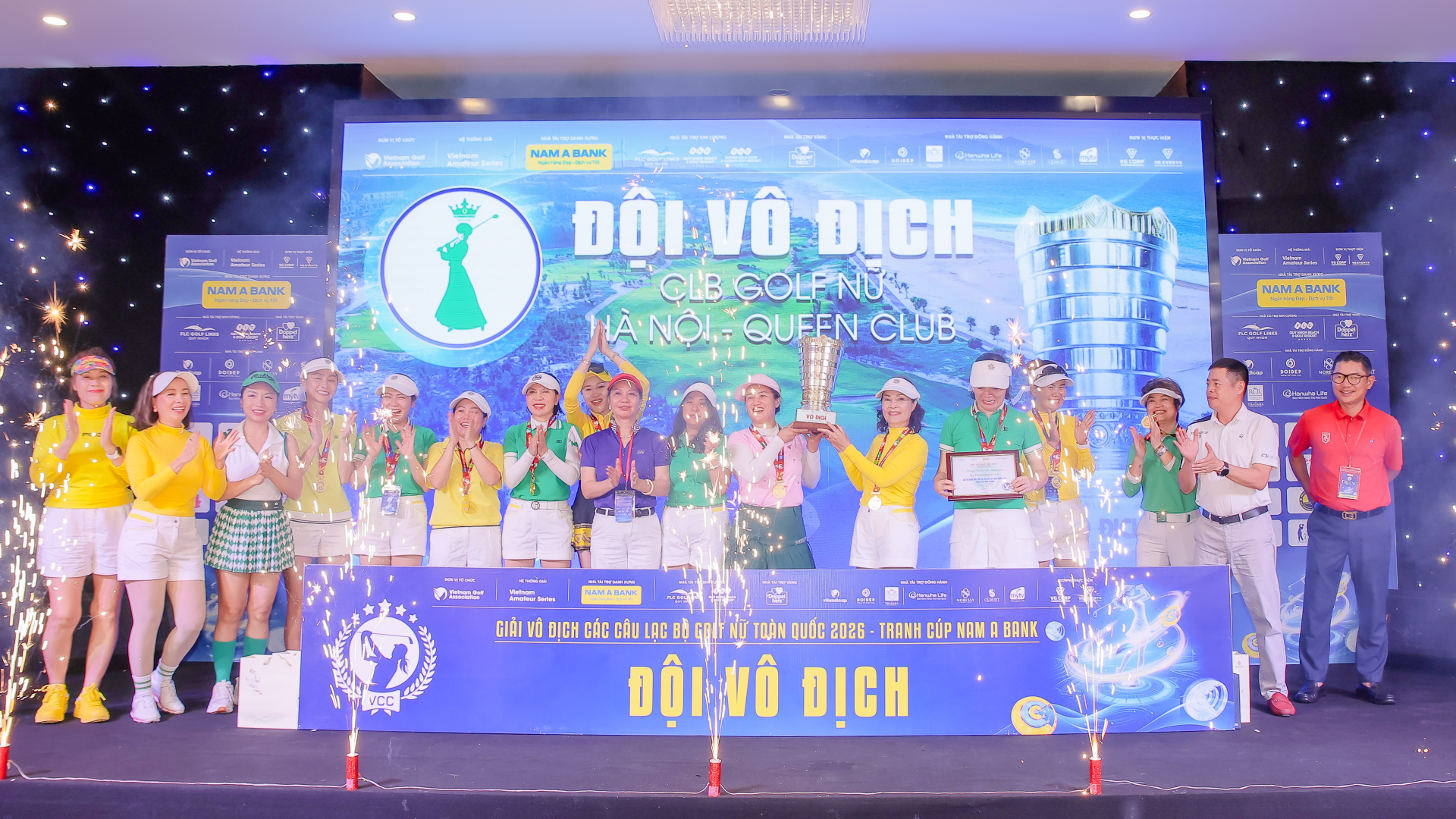 CÂU LẠC BỘ GOLF NỮ HÀ NỘI - QUEEN CLUB ĐĂNG QUANG GIẢI VÔ ĐỊCH CÁC CÂU LẠC BỘ GOLF NỮ TOÀN QUỐC 2026